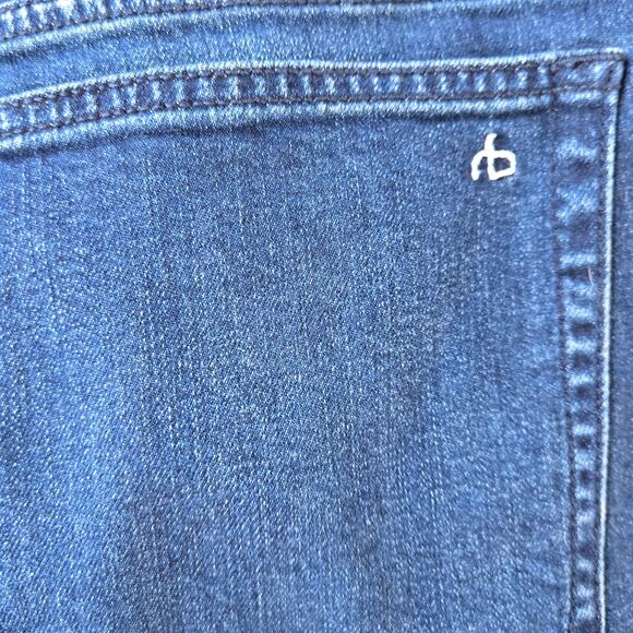 Rag & Bone Dre Slim Boyfriend - Ella Low-Rise Vintage Stretch Jean Size 34 - Picture 10 of 12